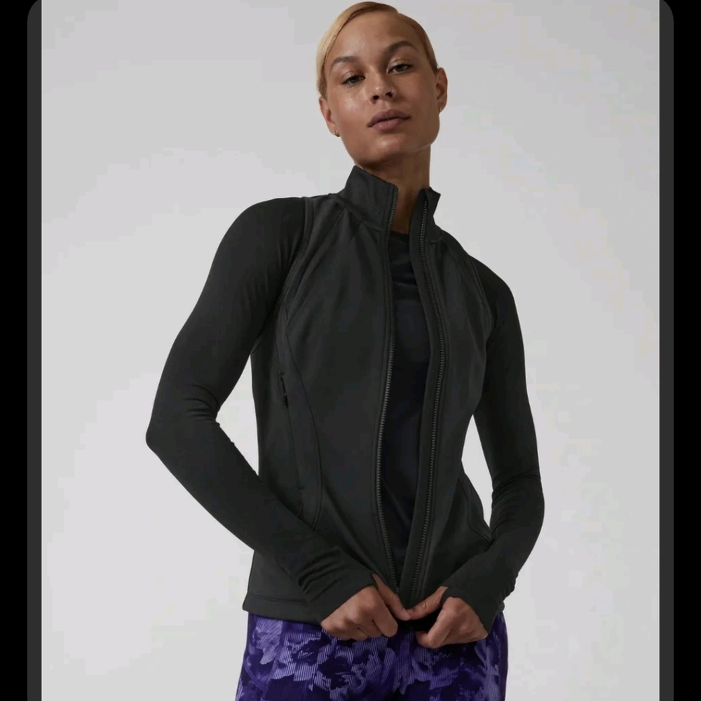 Athleta Evolve fleece vest NWOT